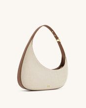 Load image into Gallery viewer, JW PEI-HARLEE SHOULDER BAG BROWN CANVAS