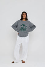 Load image into Gallery viewer, SUNNY SOMEWHERE-OUT OF OFFICE RAGLAN SWEATSHIRT