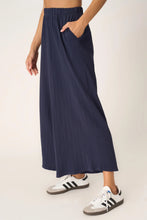Load image into Gallery viewer, PROJECT SOCIAL T- COME TOGETHER TEXTURED WIDE LEG PANTS