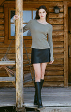 Load image into Gallery viewer, Z SUPPLY-CIERA LEATHER SKIRT