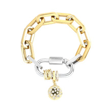 Load image into Gallery viewer, ARTIZAN JOYERIA- CARABINER DOTS PUERTO BRACELET