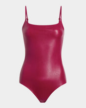 Load image into Gallery viewer, Commando-faux Leather Cami Bodysuit
