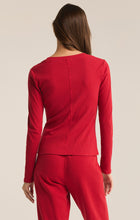 Load image into Gallery viewer, Z Supply Sirena ribbed long sleeve tee