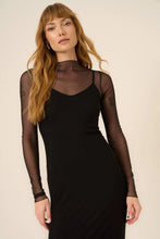 Load image into Gallery viewer, PROJECT SOCIAL T-SHIBON LAYERED MESH DRESS