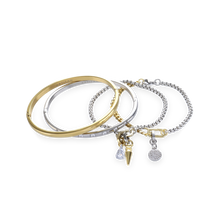 Load image into Gallery viewer, ARTIZAN JOYERIA- MIX GEAR BRACELET STACK