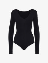 Load image into Gallery viewer, Commando- Bb Center Seam Bodysuit Black