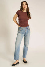 Load image into Gallery viewer, Project Social T-izzie Ruched Baby Tee