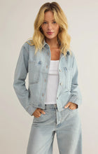 Load image into Gallery viewer, Z SUPPLY- ALL DAY CROPPED DENIM JACKET