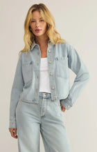 Load image into Gallery viewer, Z SUPPLY- ALL DAY CROPPED DENIM JACKET