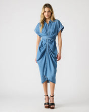 Load image into Gallery viewer, STEVE MADDEN-TORI DRESS CHAMBRAY BLUE