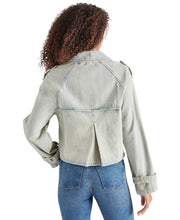 Load image into Gallery viewer, STEVE MADDEN-SIRUS JACKET STONE BLUE