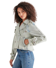 Load image into Gallery viewer, STEVE MADDEN-SIRUS JACKET STONE BLUE