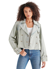 Load image into Gallery viewer, STEVE MADDEN-SIRUS JACKET STONE BLUE