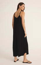 Load image into Gallery viewer, Z SUPPLY-TEXTURED FLARED JUMPSUIT BLACK