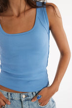 Load image into Gallery viewer, Free People-hummingbird Tee Allure Blue