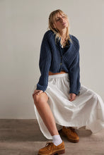 Load image into Gallery viewer, Free People- Sweet Nothing Cardi Navy