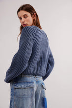Load image into Gallery viewer, Free People- Sweet Nothing Cardi Navy