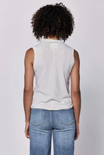 Load image into Gallery viewer, Dear John- Zo Raw Edge Tank Dawn Blue