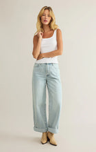 Load image into Gallery viewer, Woman in Z Supply Danya Tank in beige