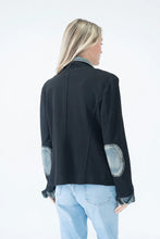 Load image into Gallery viewer, Six Fifty-mixed Media Denim Jacket Clarissa