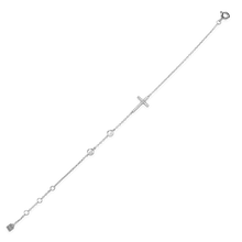 Load image into Gallery viewer, ARTIZAN JOYERIA- FINE CROSS BRACELET