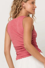 Load image into Gallery viewer,  Project Social T- Cristalla Mixed Rib Tank Women Top