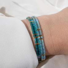 Load image into Gallery viewer, KOSS DESIGN-PARURE BLUE SET