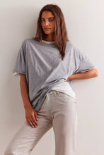 Load image into Gallery viewer, Free People soft cotton t-shirt