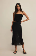 Load image into Gallery viewer, Z Supply-fernando Crochet Top Black