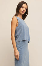 Load image into Gallery viewer, Z Supply-sloane Jersey Denim Muscle Top