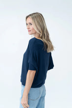 Load image into Gallery viewer, Six Fifty Short Sleeve Anywhere Women Top in ivory Woman