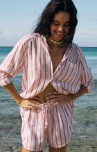 Load image into Gallery viewer, Z SUPPLY-THE PERFECT LINEN TOP CABANA RED