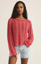 Load image into Gallery viewer, Z SUPPLY- AZURA CROCHET SWEATER