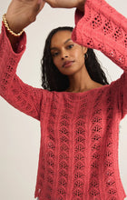 Load image into Gallery viewer, Z SUPPLY- AZURA CROCHET SWEATER