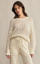 Load image into Gallery viewer, Z SUPPLY-RUE CROCHET SWEATER