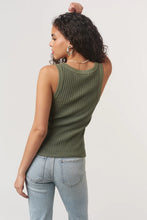 Load image into Gallery viewer, PROJECT SOCIAL T- COOPER SWEATER RIB TANK