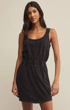 Load image into Gallery viewer, Z SUPPLY-KEEGAN MINI DRESS IN BLACK