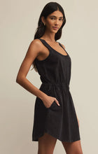 Load image into Gallery viewer, Z SUPPLY-KEEGAN MINI DRESS IN BLACK