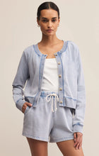 Load image into Gallery viewer, Z SUPPLY-DAILY KNIT DENIM CARDIGAN