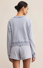 Load image into Gallery viewer, Z SUPPLY-DAILY KNIT DENIM CARDIGAN