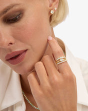 Load image into Gallery viewer, MELINDA MARIA-SHES SO STACKED RING SIZE 8