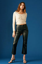 Load image into Gallery viewer, DAZE- SHY GIRL FAUX LEATHER CROP