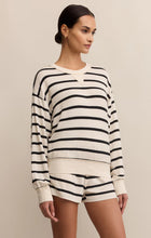 Load image into Gallery viewer, Z SUPPLY- STAND OUT STRIPED SWEATSHIRT