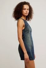 Load image into Gallery viewer, FREE PEOPLE-ATLAS DENIM MINI DRESS