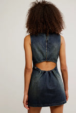 Load image into Gallery viewer, FREE PEOPLE-ATLAS DENIM MINI DRESS