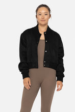 Load image into Gallery viewer, MONO B-SUEDE BOMBER JACKET