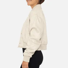 Load image into Gallery viewer, MONO B-SUEDE BOMBER JACKET