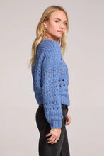 Load image into Gallery viewer, SALT WATER LUXE-RONNIE AZURE SWEATER