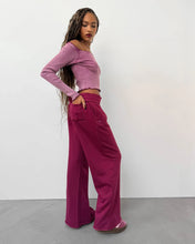 Load image into Gallery viewer, FLORENCE BY MILLS-COZY CRUSH WIDE LEG PANT