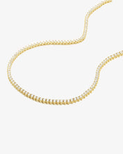 Load image into Gallery viewer, MELINDA MARIA-NOT YOUR BASIC TENNIS NECKLACE “16”
